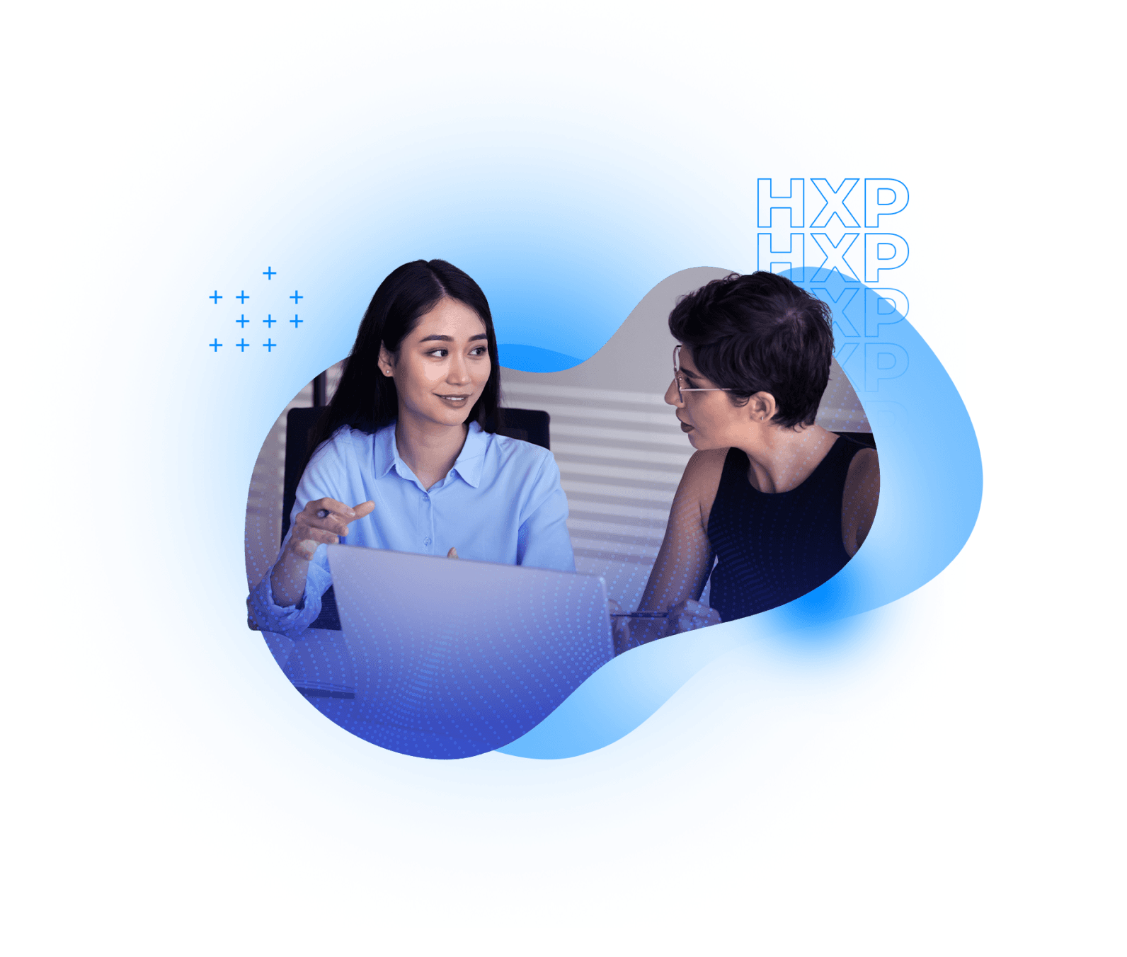 Equipe HXP Group trabalhando em consultoria estratégica de operações e automação de processos